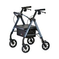 Star HD 4 wheel Rollator, Blue