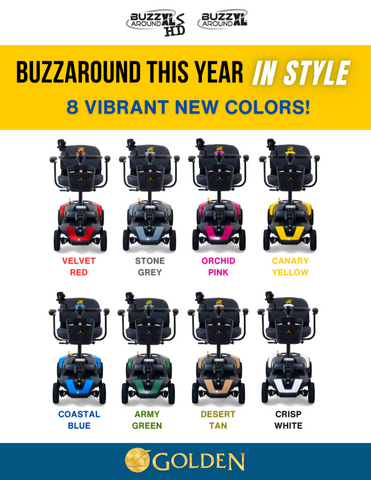 Buzzaround XLS-HD 4-Wheel Mobility Scooter