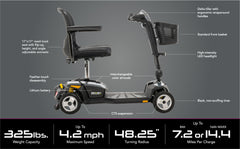 Go Go Endurance Li  Mobility Scooter 8AH