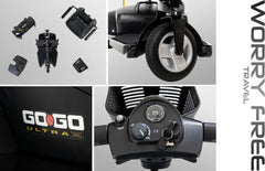 Go Go Ultra X 3-Wheel  Mobility Scooter