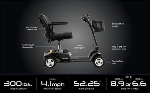 Go-Go Ultra X 4-Wheel  Mobility Scooter