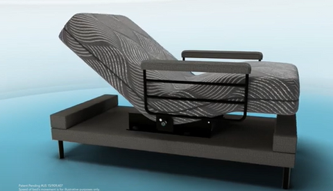 Homecare Beds - UPbed Independence 4-in-1 Motorized Lift Bed with 90° Rotation