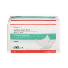 Wings™ Ultra Quilted Extra Heavy Absorbency Incontinence Brief