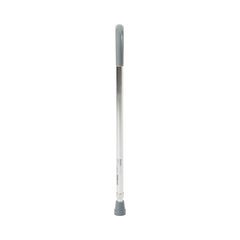 McKesson Round Cane, Aluminum, 29.75   38.75 in., Adjustable, Chrome