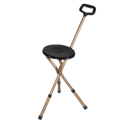 drive™ Foldable Cane Seat, Bronze