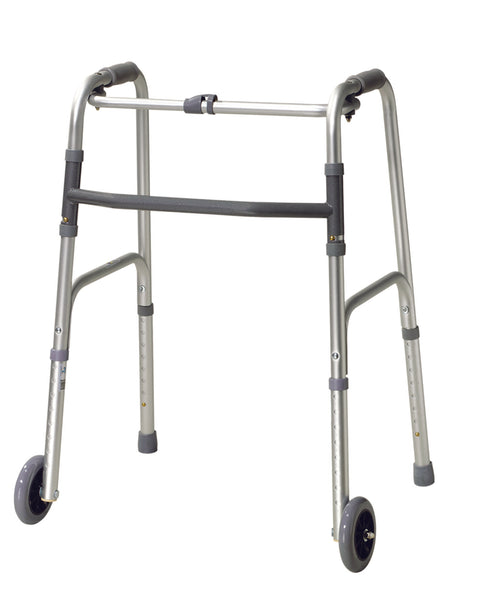 Fabrication Enterprises Folding 2 Button Walker