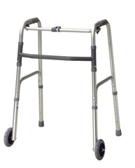 Fabrication Enterprises Folding 2 Button Walker