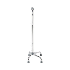 McKesson Offset Quad Cane, Steel, 29   37.5 in., Adjustable, Chrome