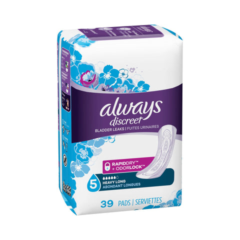 Always® Discreet Maximum Incontinence Liner