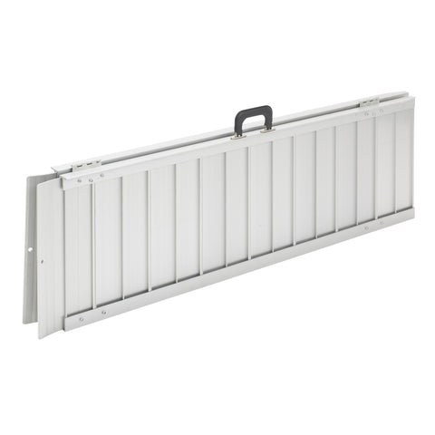 Drive Medical Single Fold Portable Wheelchair Scooter Ramp with Carry Handle and Travel Bag 3 Feet Long