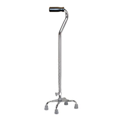 drive™ Quad Cane with Small Base, Chrome