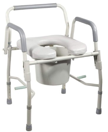 drive™ Deluxe Commode Chair