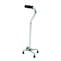 drive™ Bariatric Quad Cane with Small Base, Chrome