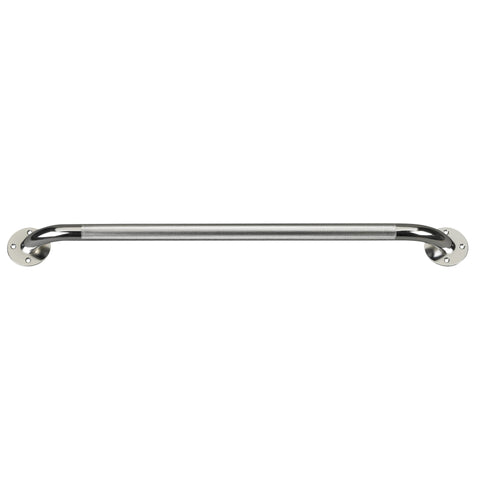 drive™ Chrome Knurled Grab Bar, 24 Inch