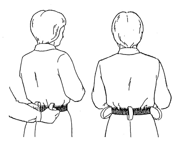 SkiL Care™ Walker Belt, For Use With Walker, Medium / Large, Nylon