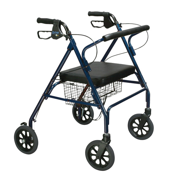 drive™ Go Lite 4 Wheel Bariatric Rollator
