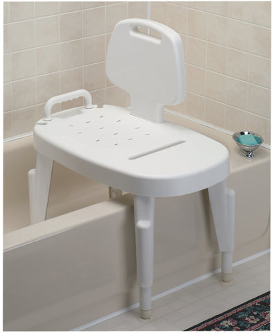 Fabrication Enterprises Adjustable Shower Transfer Bench
