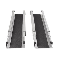 Mabis® Wheelchair Ramp, For Use With Wheelchair, 3   5 in. L x 7 in. W, Aluminum