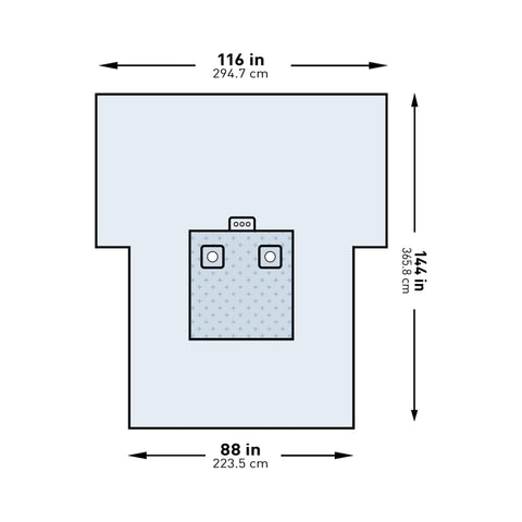 McKesson Orthopedic Drape