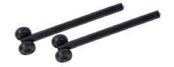 drive™ Anti Tipper with Wheel, For Use With Silver Sport 1 and Silver Sport 2, Rebel and Chrome Sport wheelchairs, 7.5 in. L x 1.5 in. W x 1.5 in. H, Steel