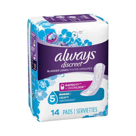 Always® Discreet Maximum Incontinence Liner