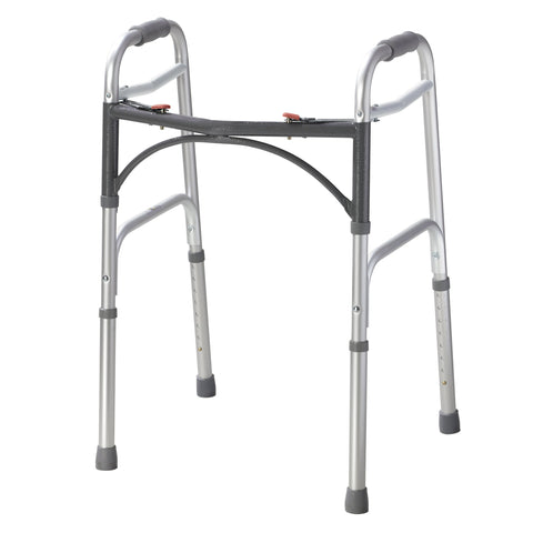 drive™ Deluxe Two Button Folding Walker