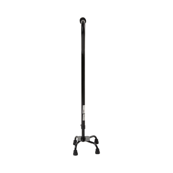 McKesson Offset Quad Cane, Steel, 30   39 in., Adjustable, Black