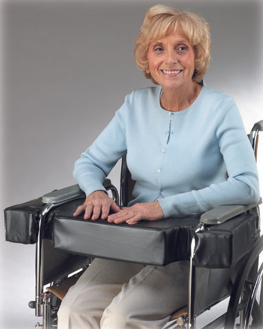 SkiL Care™ Lap Top Cushion, For Use With 16   18 in. Full Arm Wheelchairs, 2.5 in. H, Polyfoam