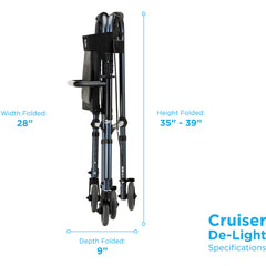 Rollator Nova Cruiser De-Light