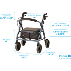 Rollator Nova Zoom 18