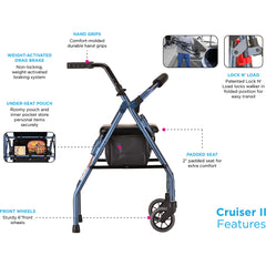 Rollator Nova Cruiser II