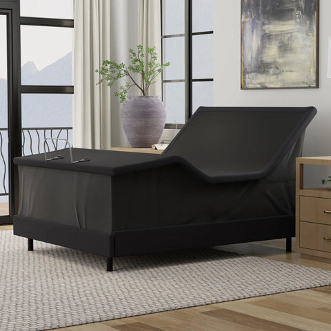 Homecare - Blissful Nights e8 Hi-Low Lift & Tilt Adjustable Bed Frame - Massage, Lights, USB Ports