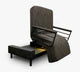 Homecare Beds - UPbed Independence 4-in-1 Motorized Lift Bed with 90° Rotation