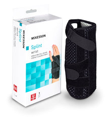 McKesson Right Wrist Splint with Single One Pull Design, One Size Fits Most