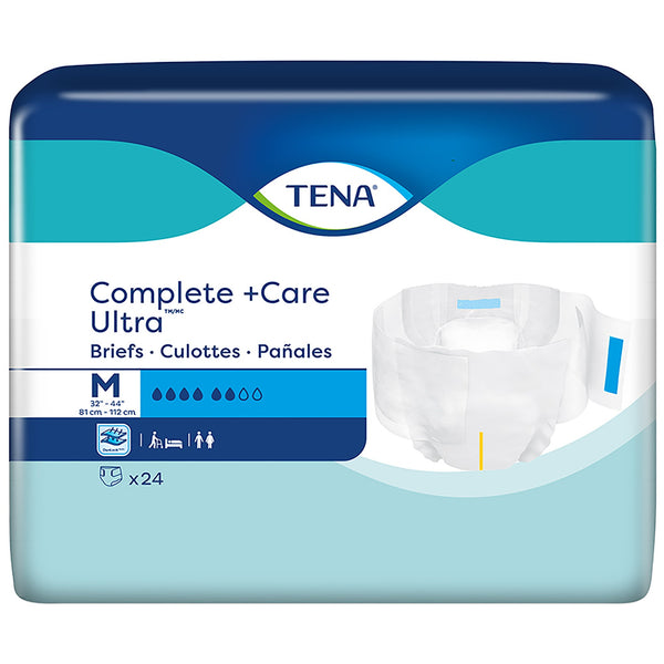 Tena® Complete +Care™ Ultra Incontinence Brief, Medium