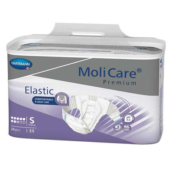 MoliCare® Premium Elastic Incontinence Brief, 8D, Small
