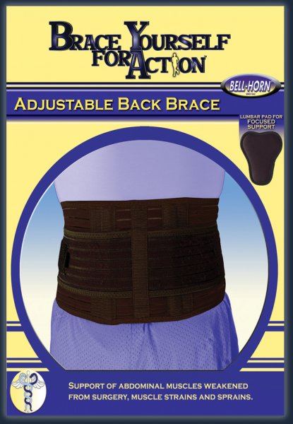 Brace Yourself for Action® Back Brace, One Size Fits Most