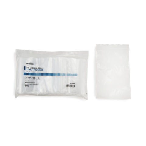 McKesson 4 X 6 Inch Zip Closure Bag