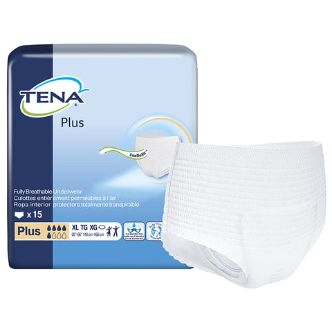Tena® Plus Absorbent Underwear
