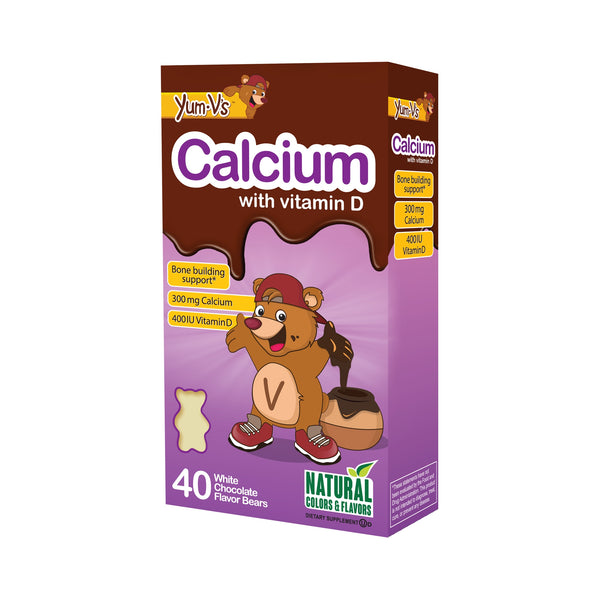 YumV's™ Calcium / Vitamin D Joint Health Supplement, 40 Gummies Per Box