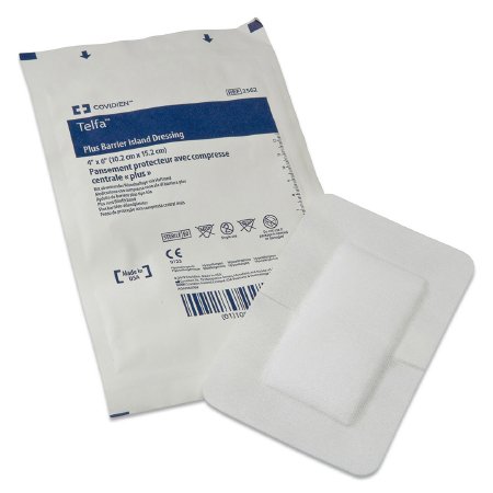 Telfa™ Plus Adhesive Dressing, 6 x 10 Inch