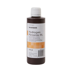 McKesson Hydrogen Peroxide Antiseptic, 4 oz. Bottle