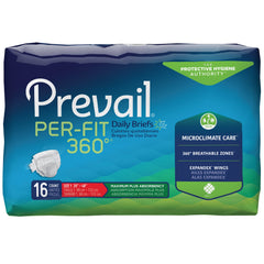 Prevail® Per Fit 360°™ Maximum Plus Incontinence Brief, Medium