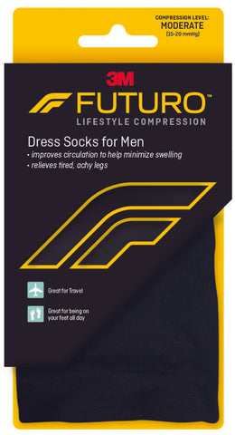 3M™ Futuro™ Revitalizing Dress Socks for Men 15-20 mm/Mg
