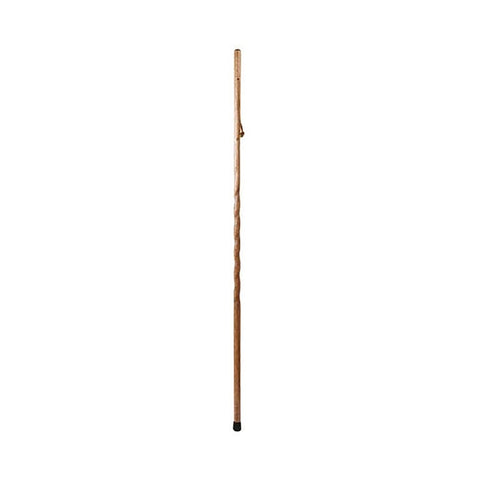 Brazos™ Wood Hiking Staff, Twisted Brown Oak Print