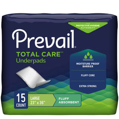 Prevail® Fluff Underpad, 23 x 36 Inch