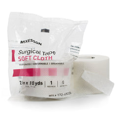 McKesson Cloth Medical Tape, 2 Inch x 10 Yard, White
