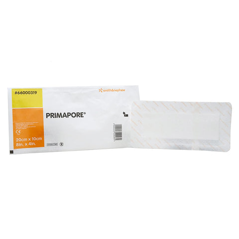 Primapore Adhesive Dressing, 4 x 8 Inch