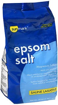 sunmark® Magnesium Sulfate USP Epsom Salt, 4 lb. Pouch