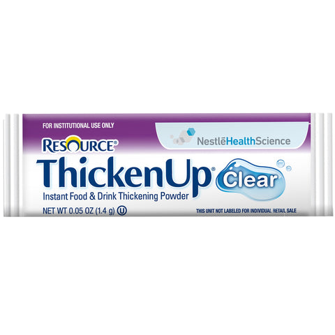 Resource® ThickenUp® Clear Food and Beverage Thickener, 0.05 ounce Packet